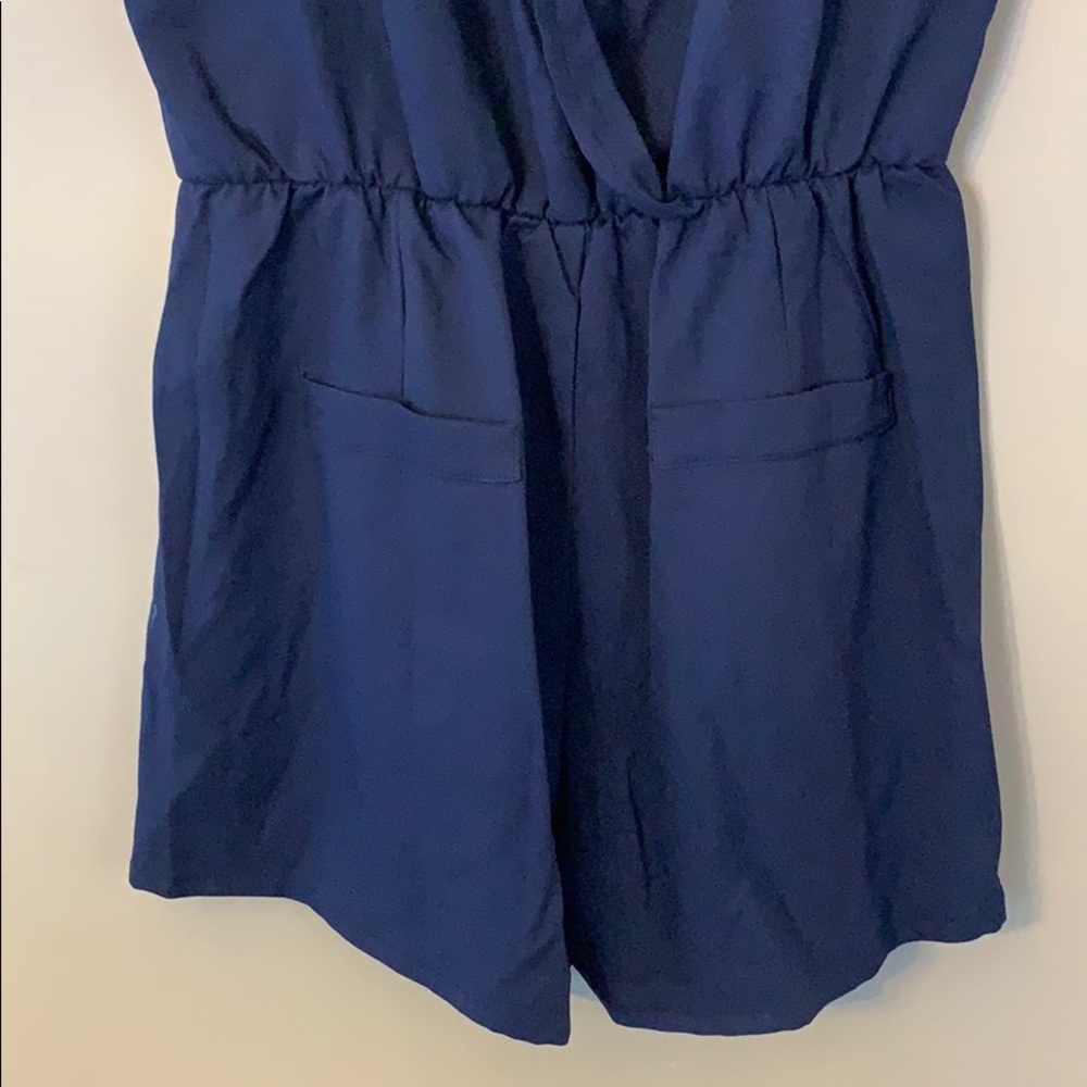 Navy Romper - Picture 6 of 7